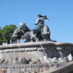 北欧神話の女神ゲフィオンの泉